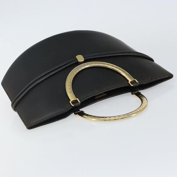 Bally Handbag Leather Black Leather Handbag - Picture 15 of 16